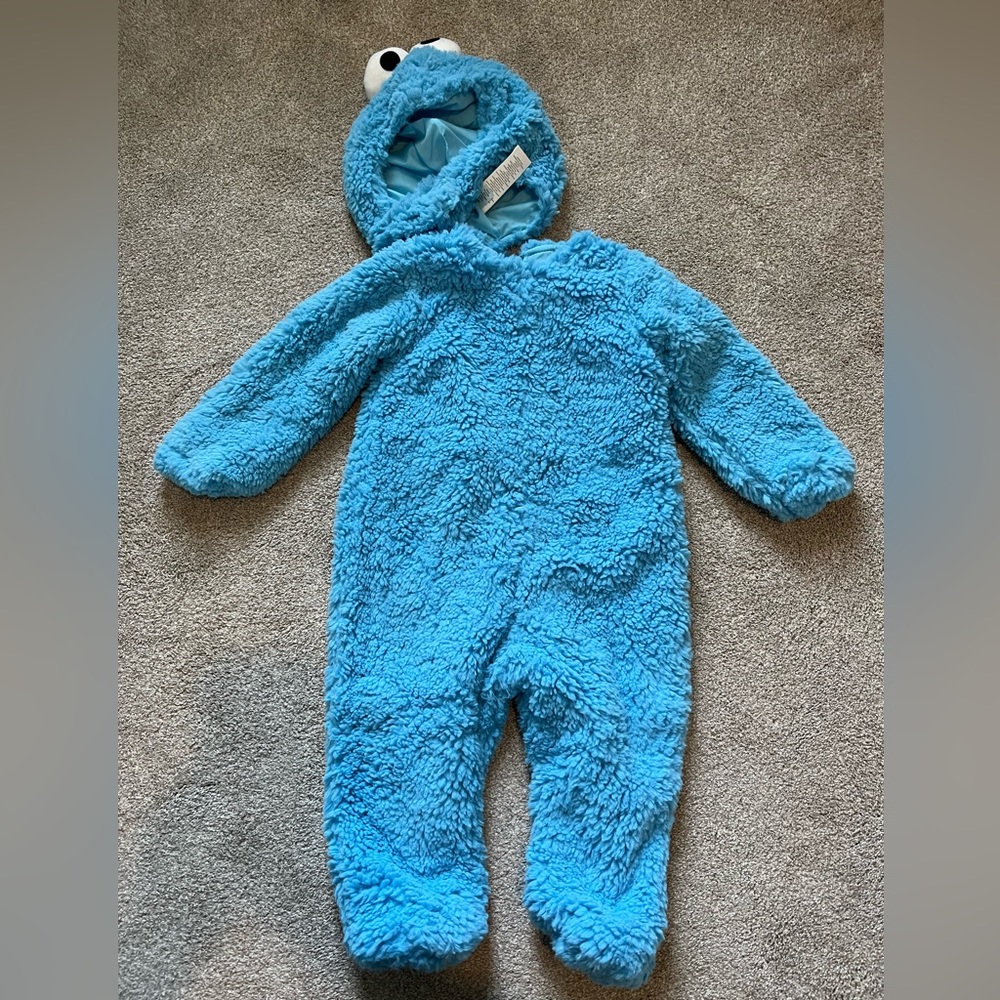 Pottery Barn Kids toddler Cookie Monster costume